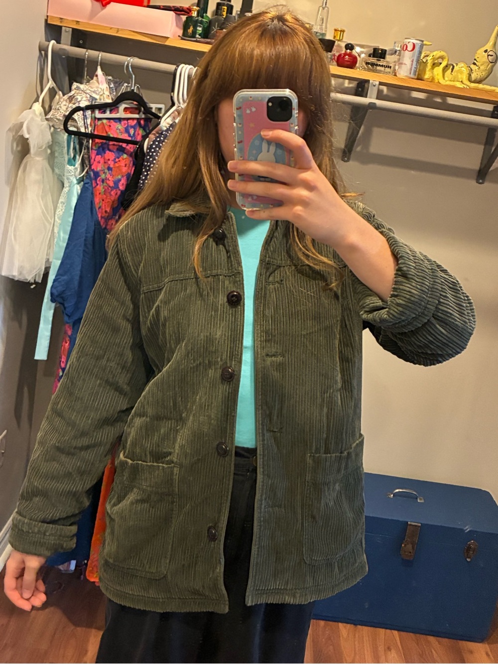 Vintage northern reflections corduroy fall coat
